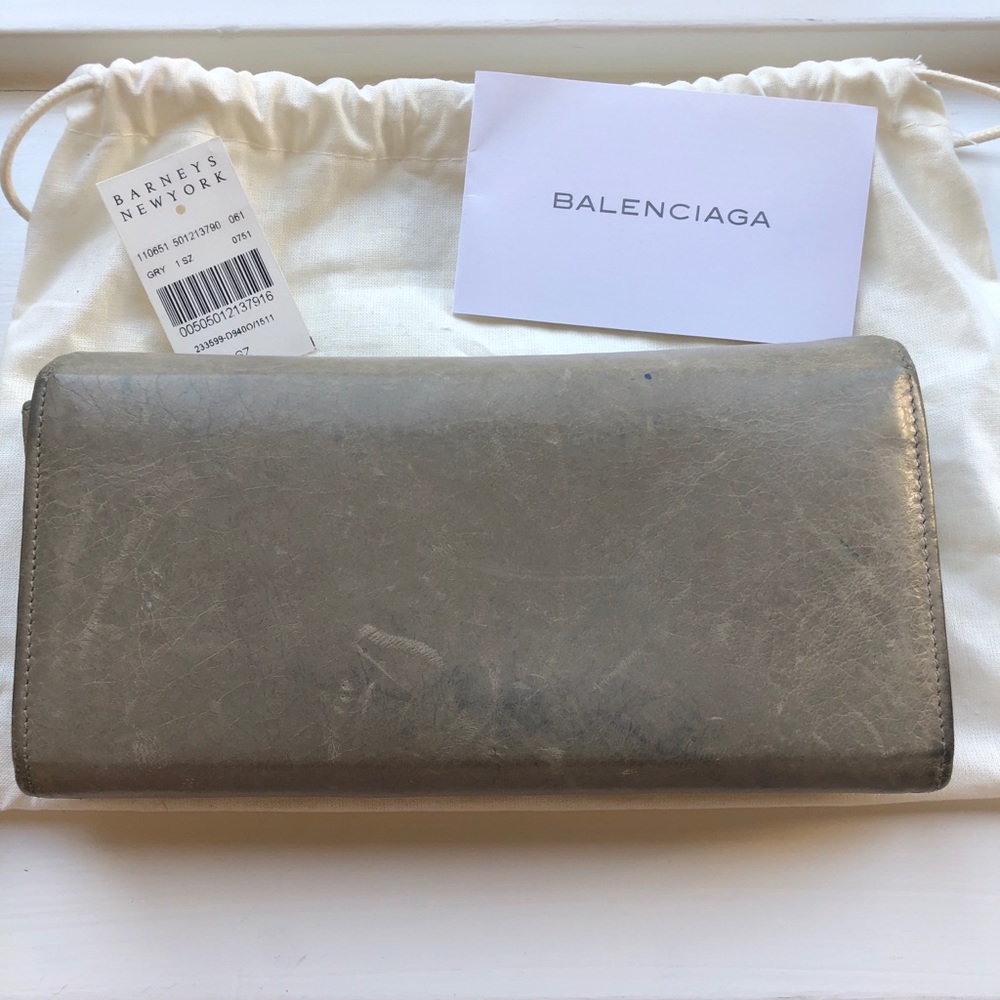 Balenciaga Classic Continental Zip-Around Wallet - Picture 6 of 6